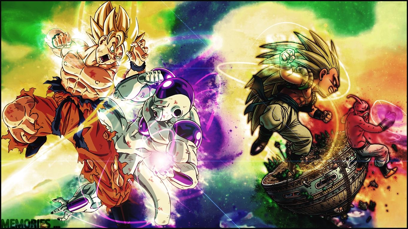 Dragon Ball Z Wallpaper Fight , HD Wallpaper & Backgrounds