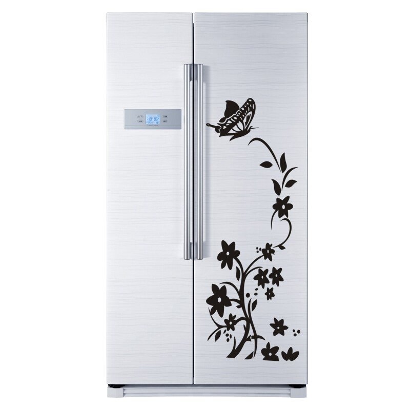 New Iris Rattan Refrigerator Wallpapers Home Decoration - Papel De Parede Para Geladeira , HD Wallpaper & Backgrounds