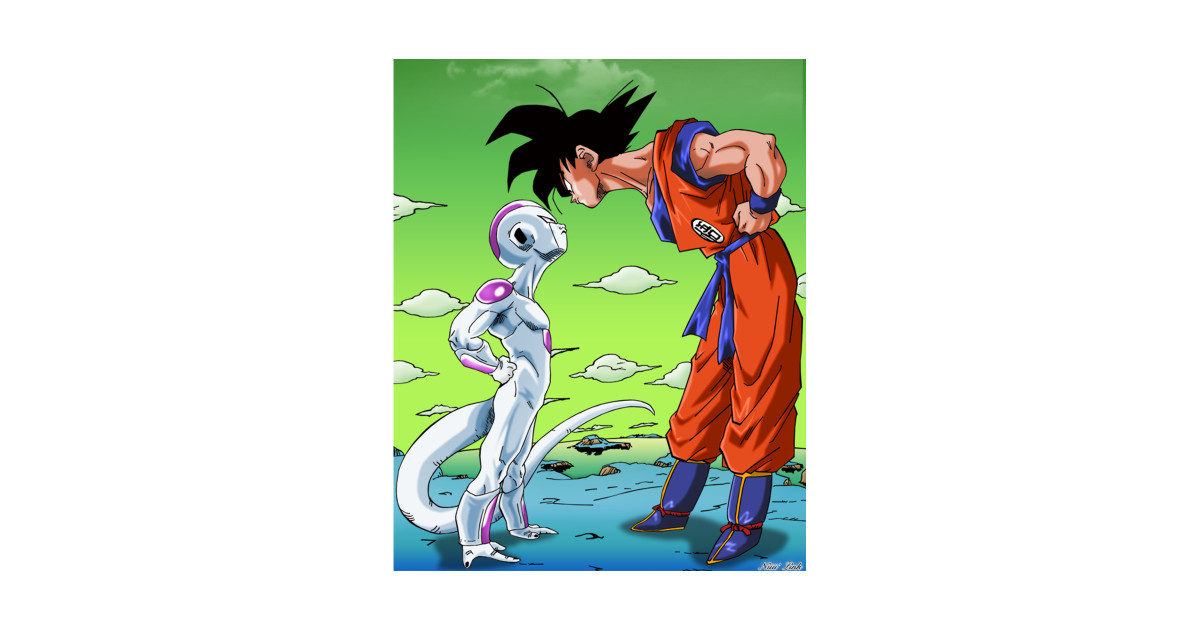 Goku Vs Frieza Final Form Namek Tank Top - Goku Vs Frieza Poster , HD Wallpaper & Backgrounds