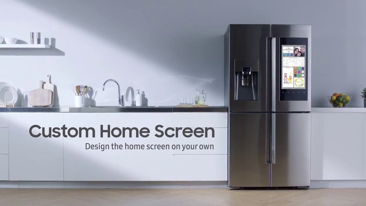 Custom Home Screen - Refrigerator , HD Wallpaper & Backgrounds