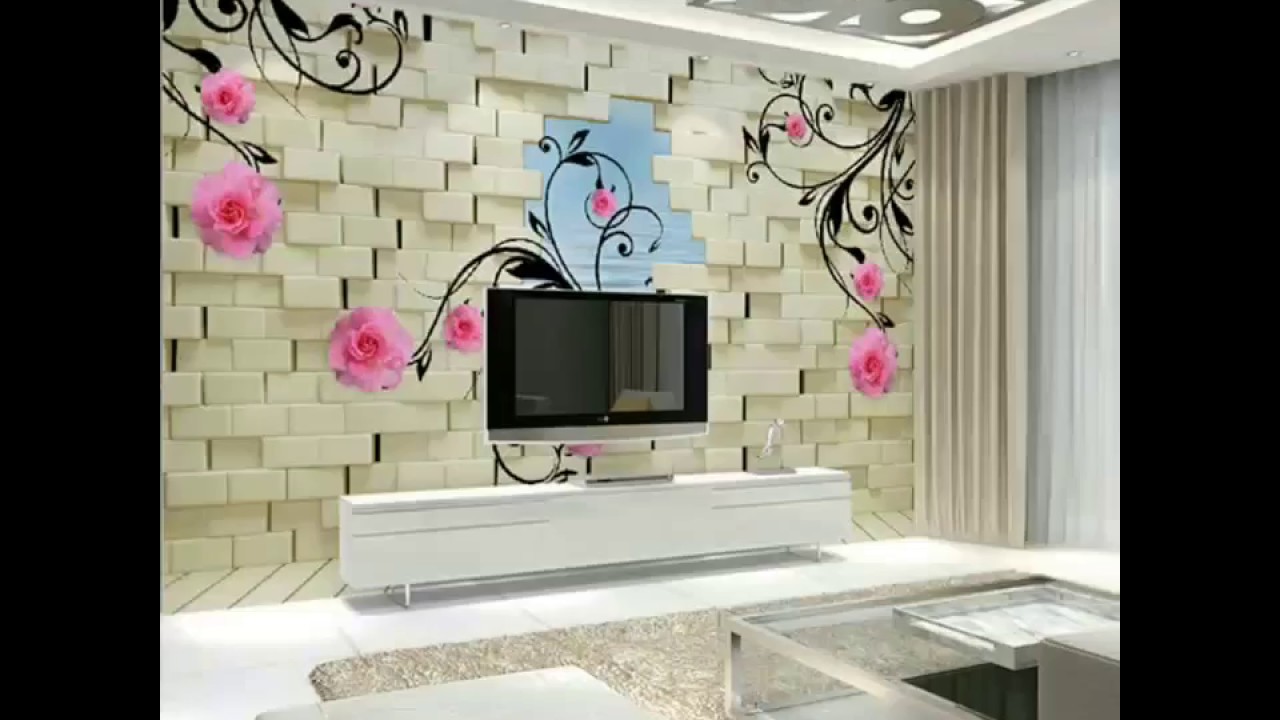 3d Landscape Wallpaper T - Design For Tv Unit , HD Wallpaper & Backgrounds