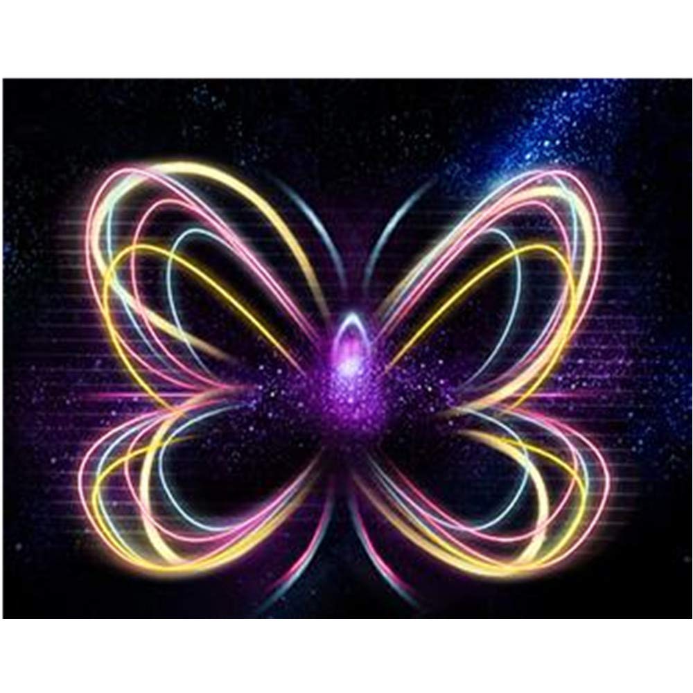 Rakkiss 5d Diamond Painting Rhinestone Science Fiction - Butterfly , HD Wallpaper & Backgrounds