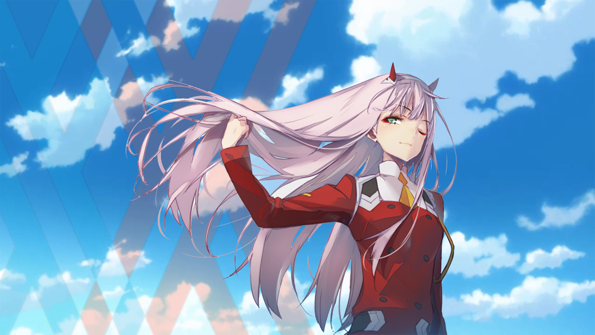 Zero Two Hd Wallpaper - Darling In The Franxx , HD Wallpaper & Backgrounds