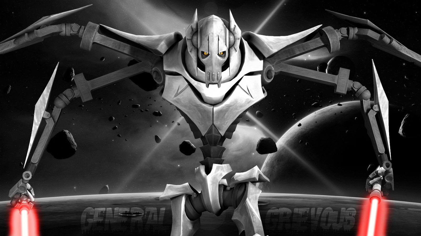 General Grievous Wallpaper - Star Wars General Grievous Wallpaper Hd , HD Wallpaper & Backgrounds