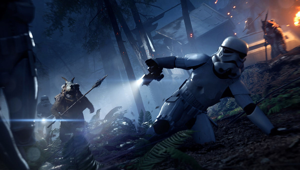 Star Wars Battlefront 2 Ewok Hunt , HD Wallpaper & Backgrounds
