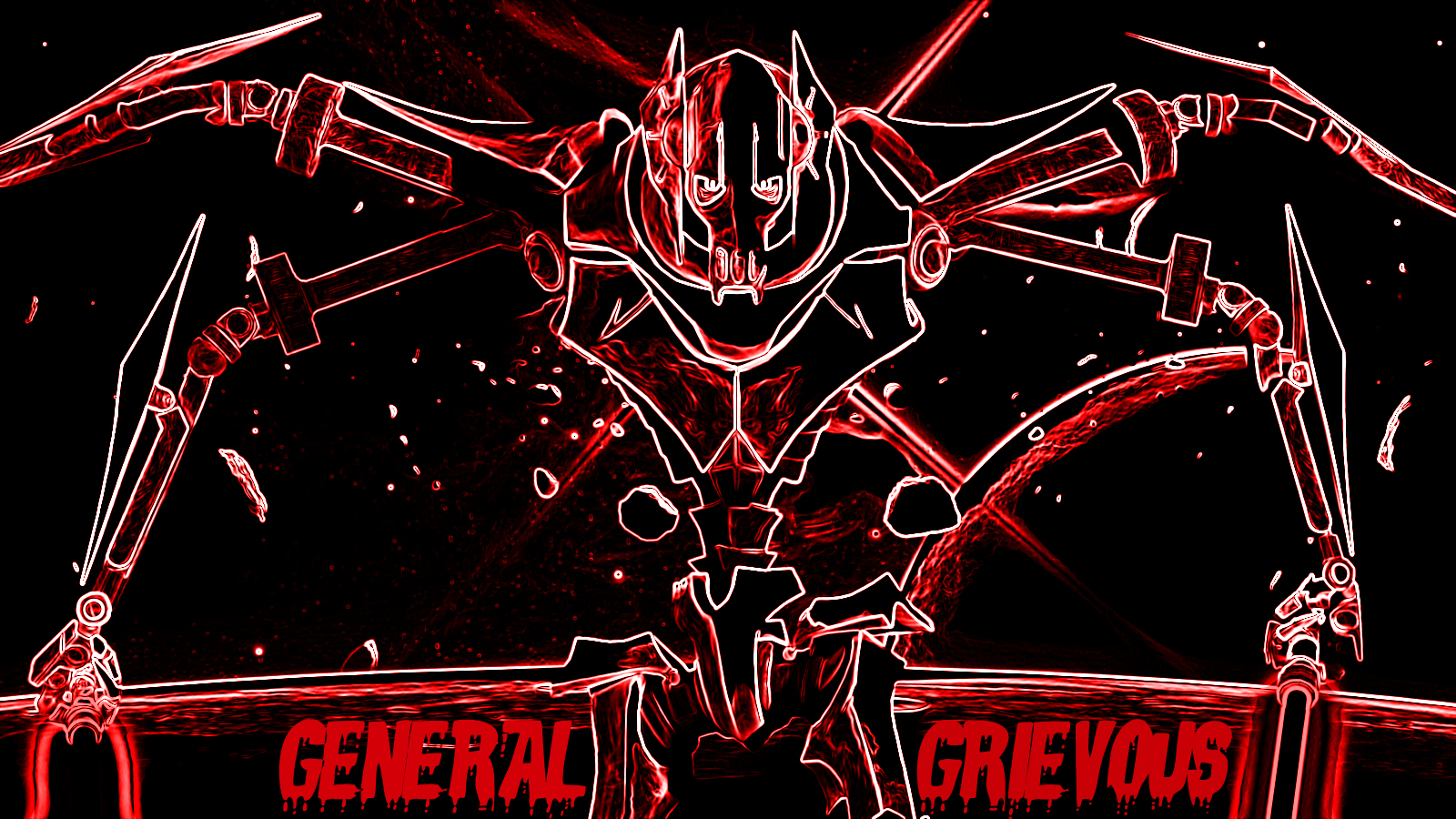 Click On The Images To Load The High Res Version - Star Wars Wallpaper Generał Grievous , HD Wallpaper & Backgrounds