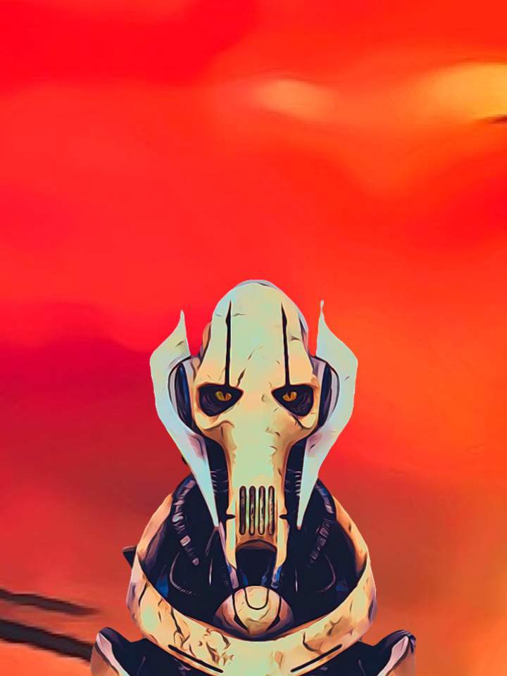 Here's Even More Of My Custom Wallpaper General Grievous - Star Wars Grievous Wallpaper Iphone , HD Wallpaper & Backgrounds