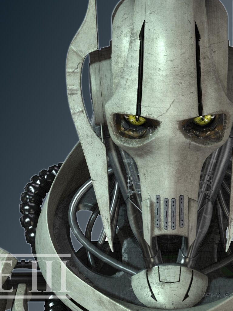 General Grievous Wallpaper - Star Wars General Grievous Wallpaper Phone , HD Wallpaper & Backgrounds