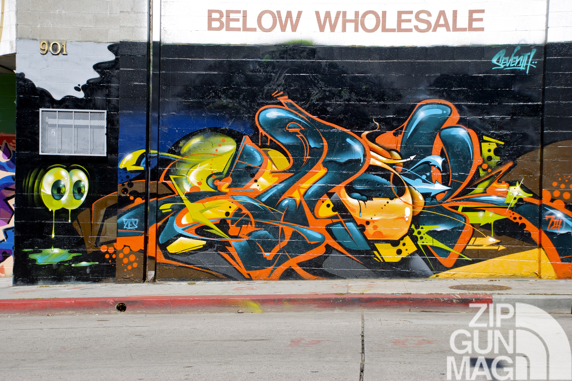 7th Letter Hollywood Production Graffiti Ewok - Graffiti , HD Wallpaper & Backgrounds