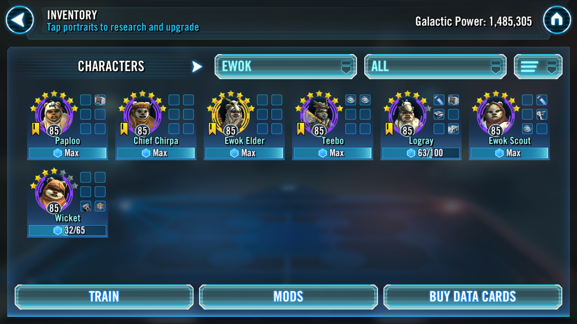 So What S The Best Ewok Composition Star Wars Galaxy Of Heroes Phoenix Team 1061857 Hd Wallpaper Backgrounds Download