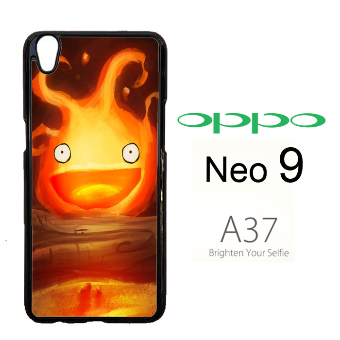 Calcifer Wallpaper Y1102 Casing Hp Oppo Neo 9 / A37 - Casing Hp Oppo Mirror A5 , HD Wallpaper & Backgrounds