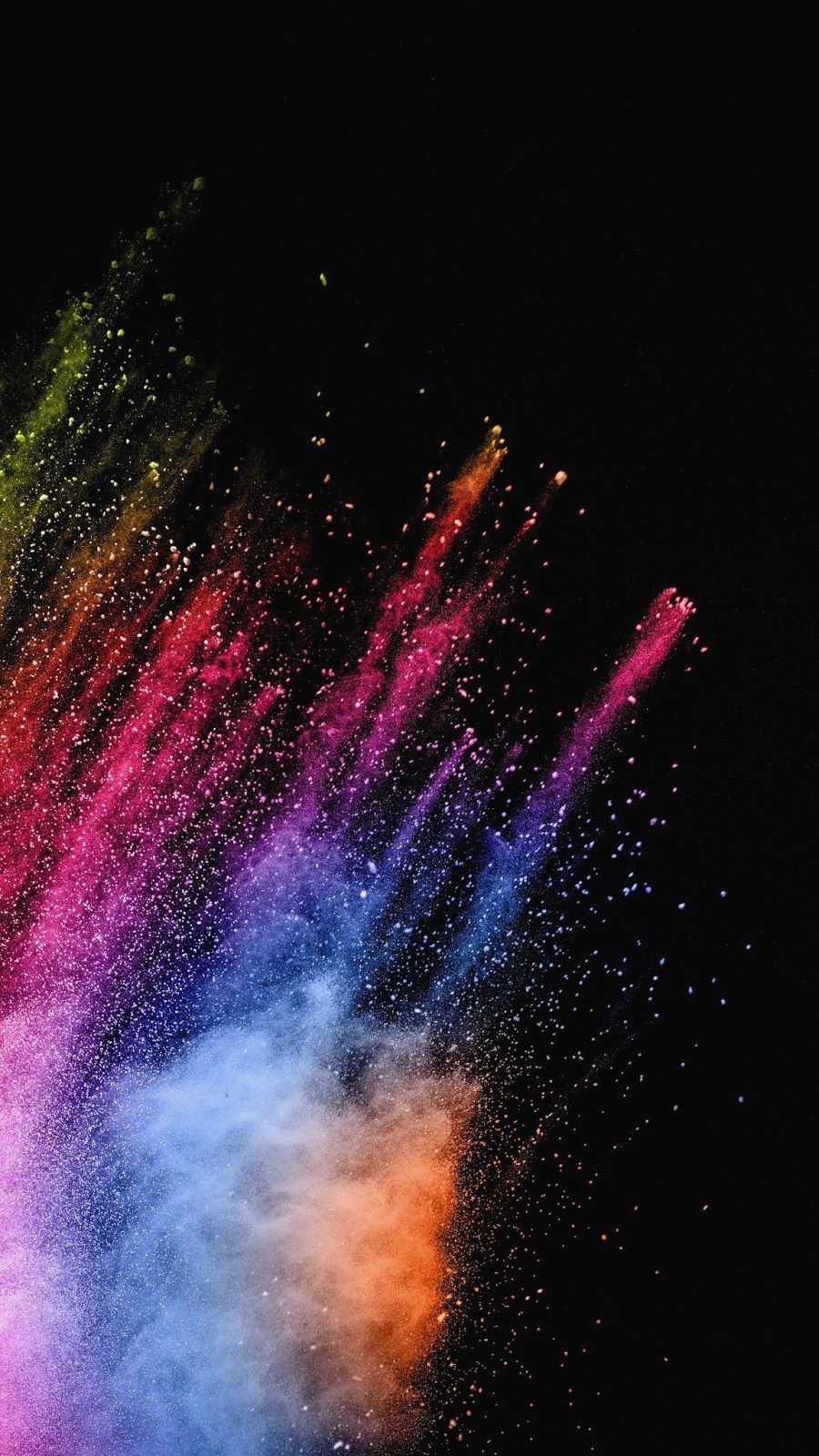 Colorful Explosion Wallpaper Iphone Android - Colorful Explosion , HD Wallpaper & Backgrounds