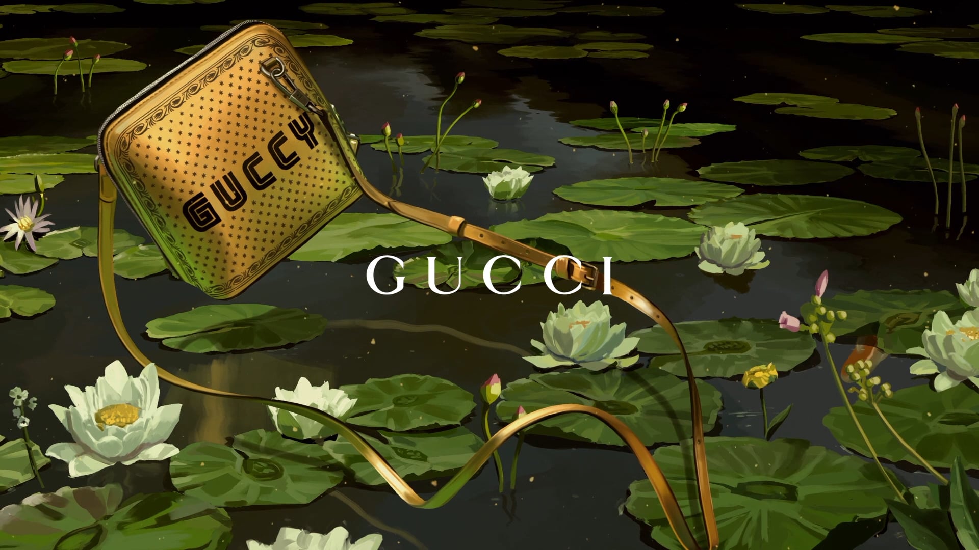 Gucci Hallucination / The Line Animation / Gucci - Pond , HD Wallpaper & Backgrounds