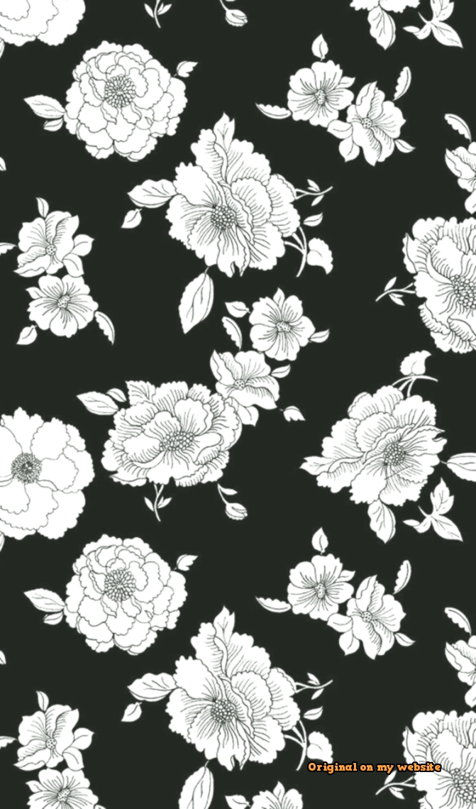 Trends Wallpaper Tumblr Wallpaper Iphone Flower Blackandwhite - Chrysanths , HD Wallpaper & Backgrounds