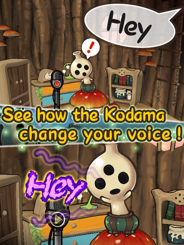 Kodama On The App Store - Cartoon , HD Wallpaper & Backgrounds