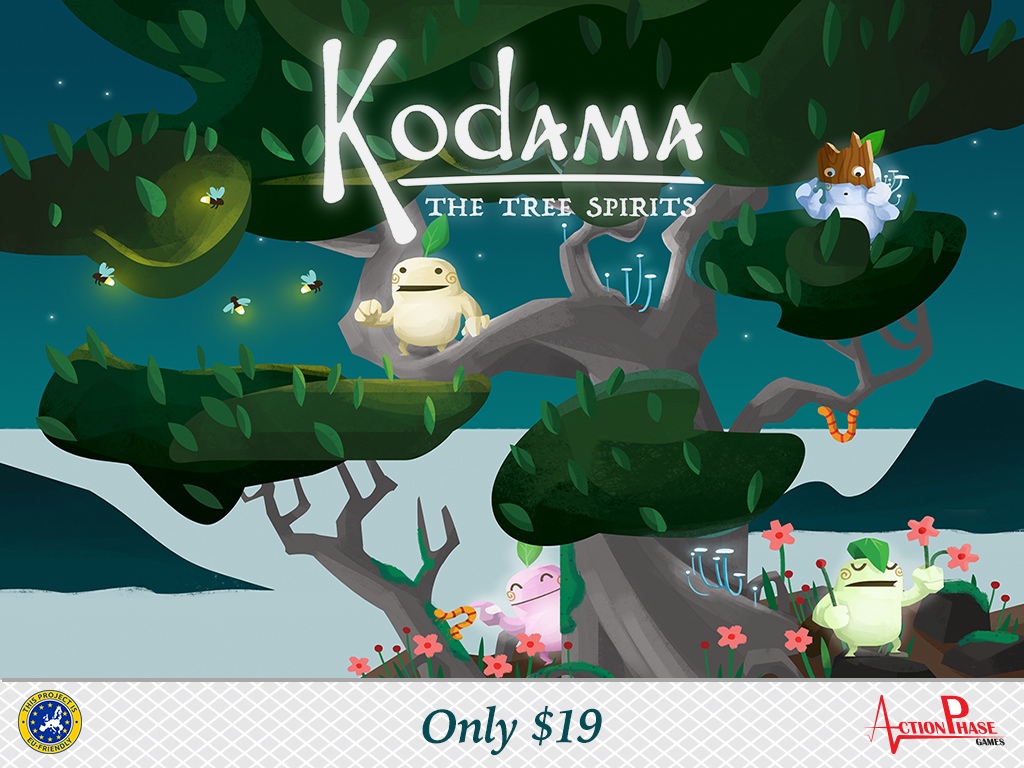 Action Phase Games Launches Kodama - Kodama Board Game , HD Wallpaper & Backgrounds