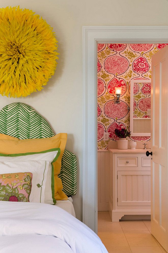 Colorful Kids Bedroom - Alan Campbell Zig Zag Leaf , HD Wallpaper & Backgrounds