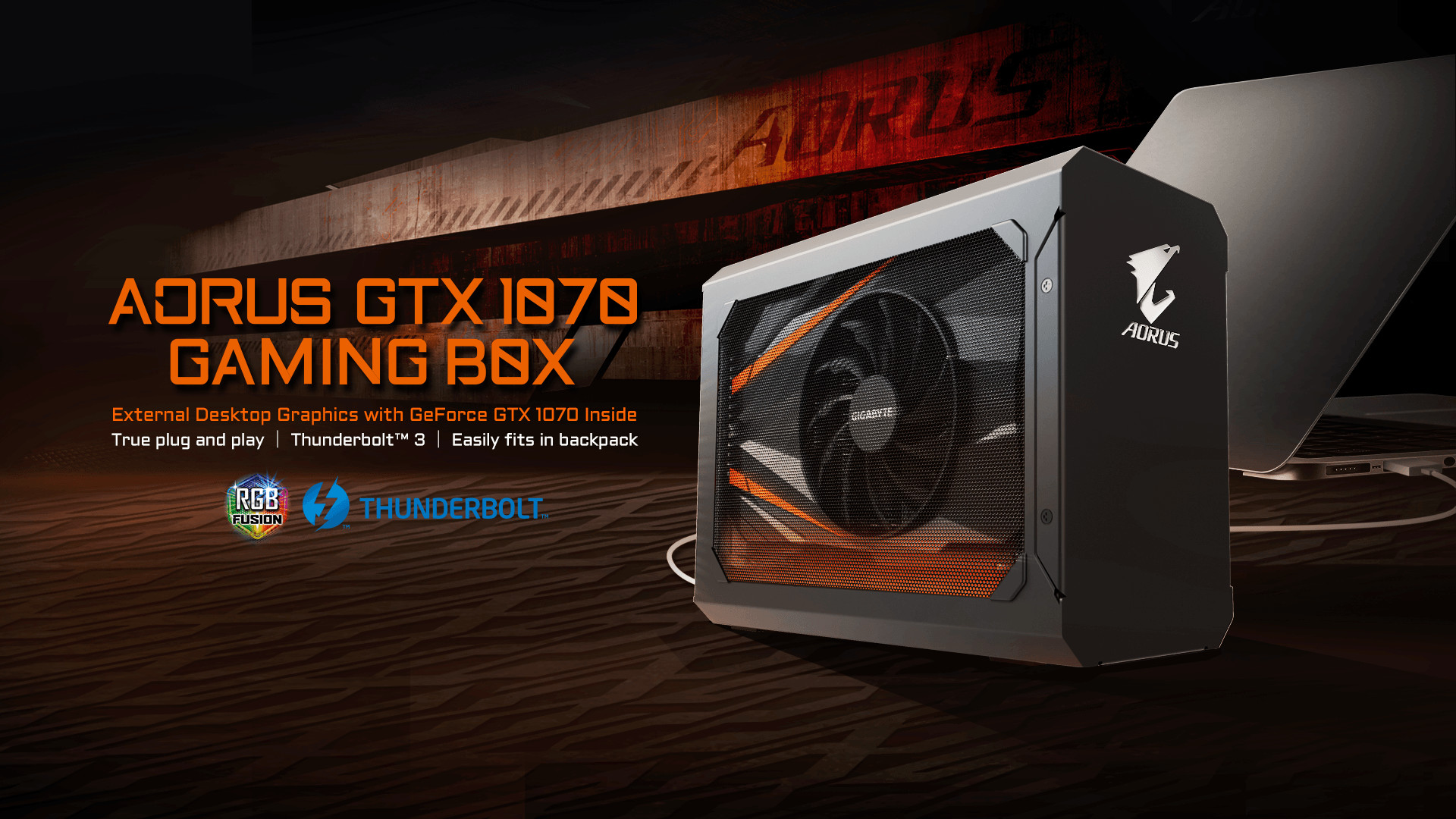 Gbt Gtx 1070 8gb Aorus Gaming Box , HD Wallpaper & Backgrounds