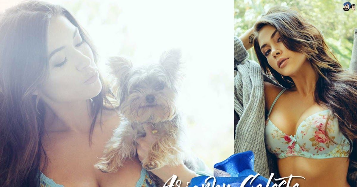 In Compilation For Wallpaper For Arianny Celeste - Arianny Celeste Photo With Her Dog , HD Wallpaper & Backgrounds
