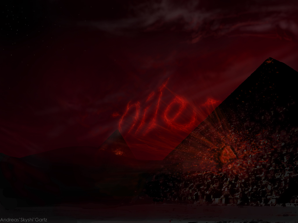 Nile Pyramids - Black Pyramids Hd , HD Wallpaper & Backgrounds