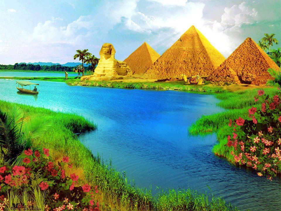 Egypt Pyramids - Egypt Wallpaper - مناظر طبيعية جميلة من مصر , HD Wallpaper & Backgrounds
