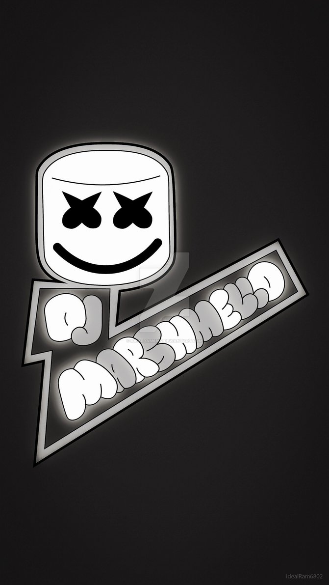 Wallpaper Marshmallow Dj - Dj Marshmello Wallpaper Android , HD Wallpaper & Backgrounds