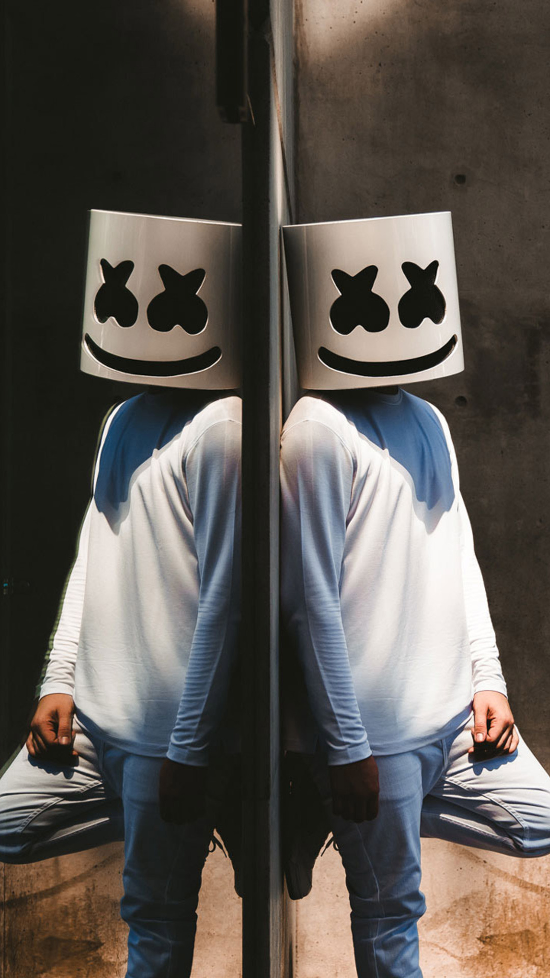 Wallpaper Marshmallow Dj Group - Marshmello Dj Wallpaper Iphone 6 , HD Wallpaper & Backgrounds