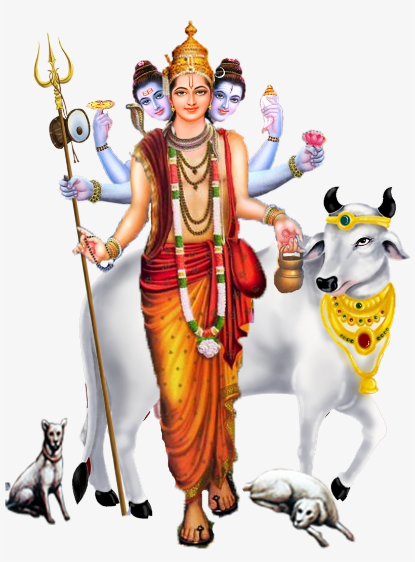 Lord Dattatreya Png - Dattatreya Images Full Hd Png , HD Wallpaper & Backgrounds