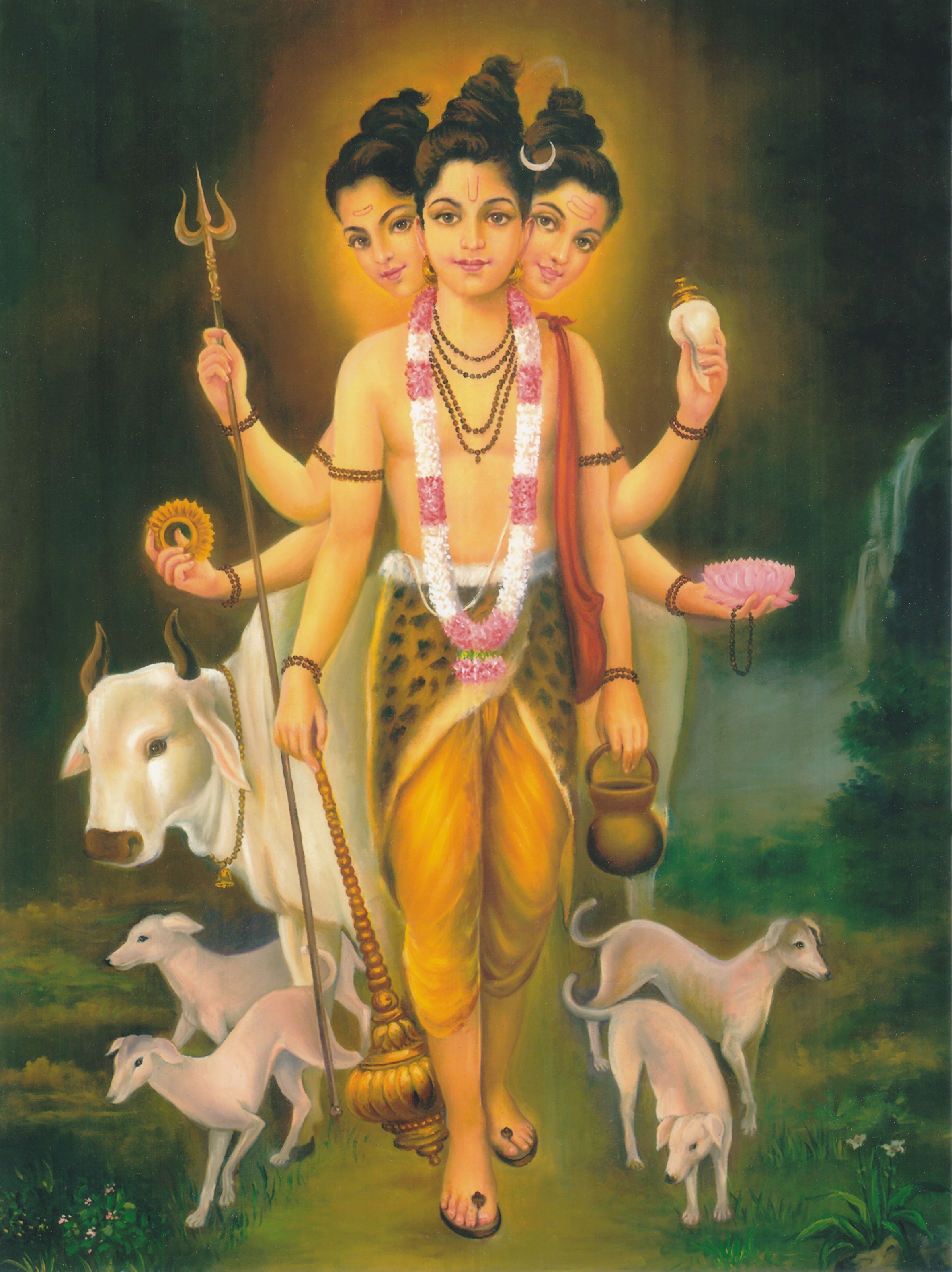 Pictures For Download - Lord Dattatreya , HD Wallpaper & Backgrounds