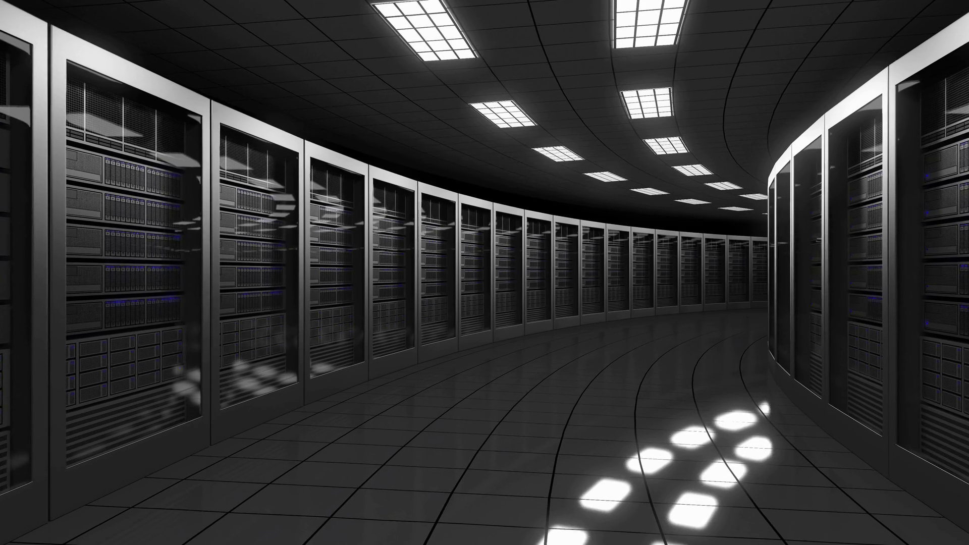 Modern Big Data Center Servers - Big Data Center , HD Wallpaper & Backgrounds