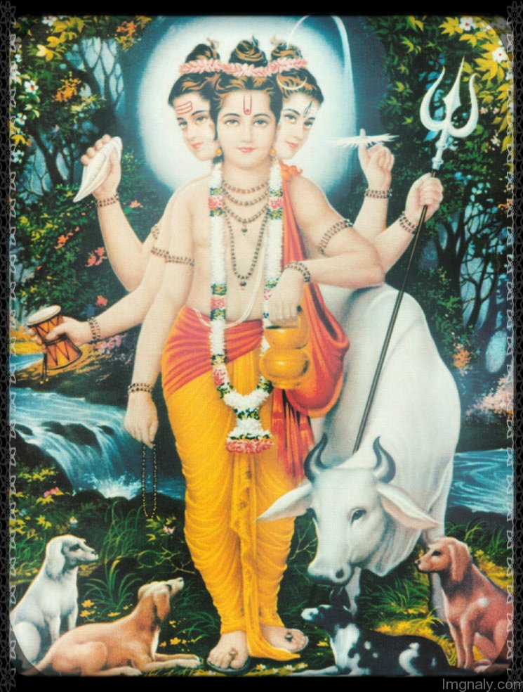 Dattatreya Wallpaper - Lord Dattatreya , HD Wallpaper & Backgrounds