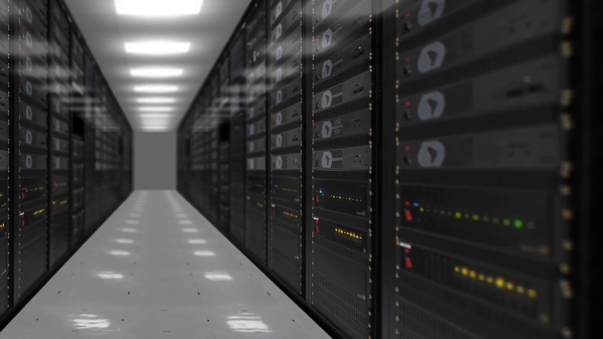 Animation Of Rack Servers In Data Center Hd Motion - Server , HD Wallpaper & Backgrounds