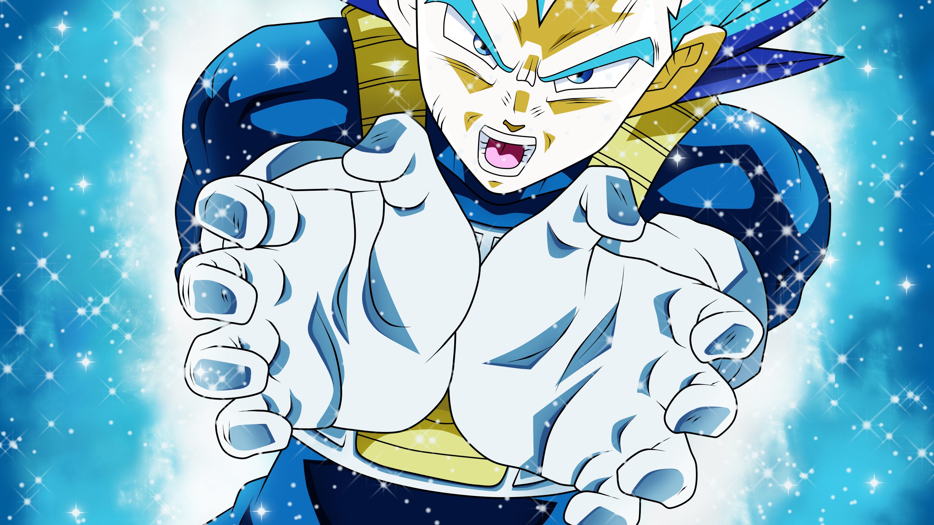 Vegeta Wallpaper And Background - Ssgss Vegeta Final Flash , HD Wallpaper & Backgrounds