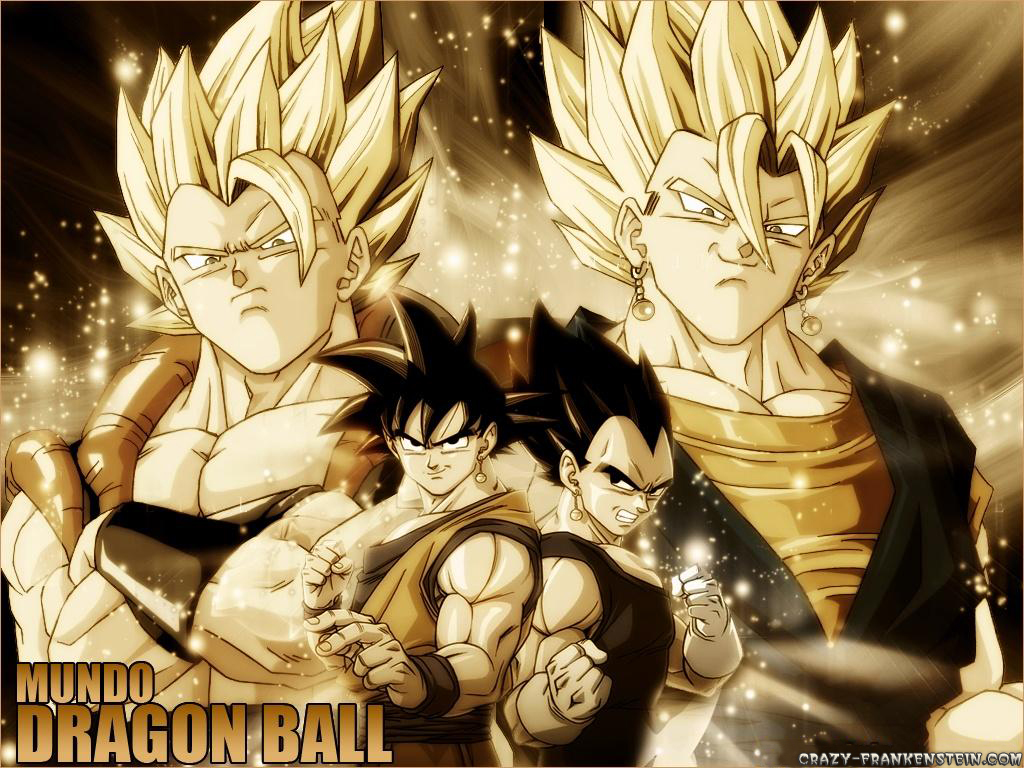 Goku Vegeta Vegito Y Gogeta , HD Wallpaper & Backgrounds