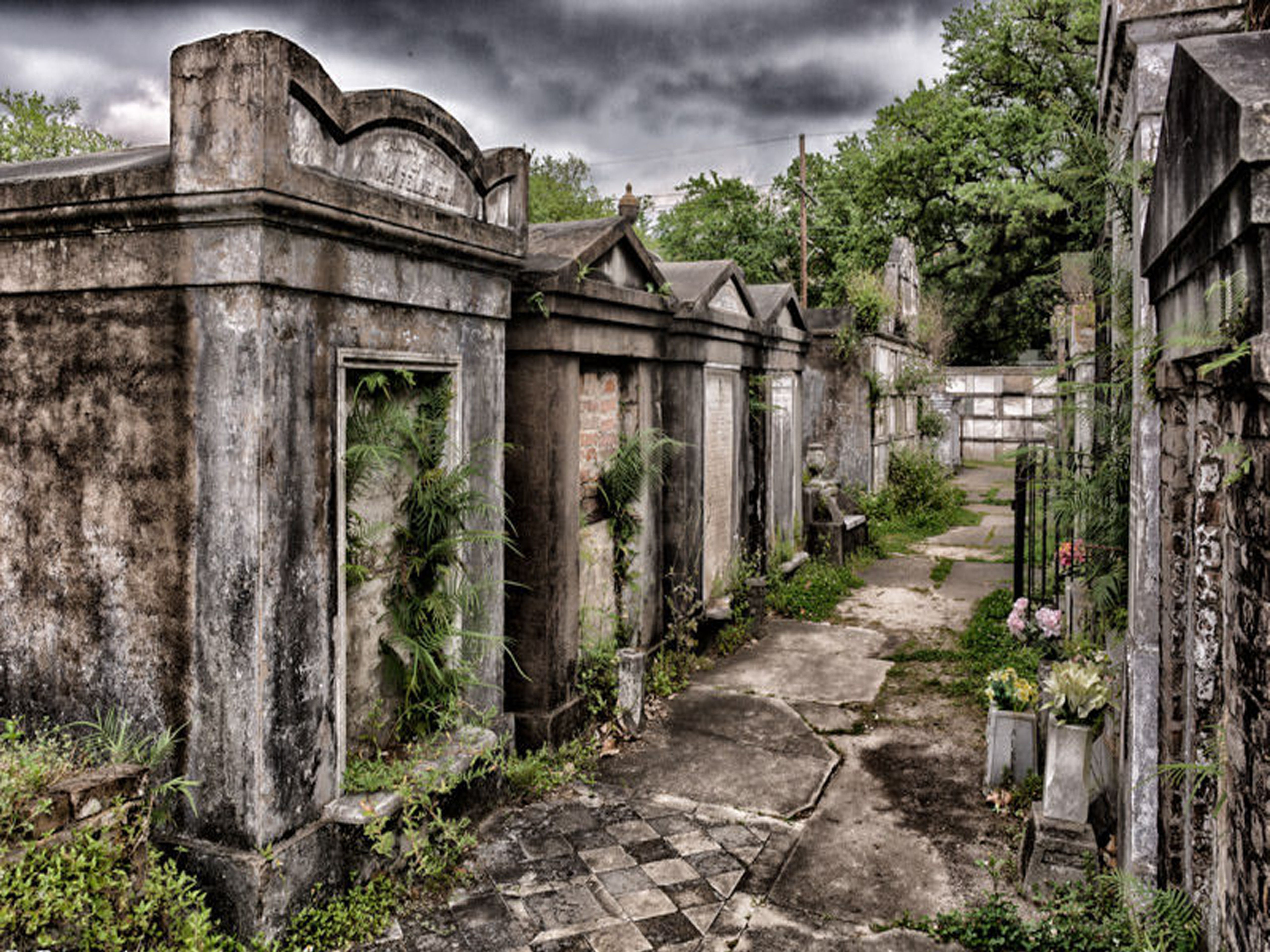 New Orleans Cemetery - New Orleans Cemetery Background , HD Wallpaper & Backgrounds