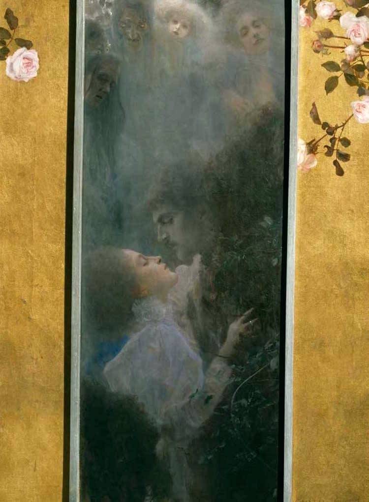 The Kiss Gustav Klimt Wallpaper Hd - Klimt Love , HD Wallpaper & Backgrounds