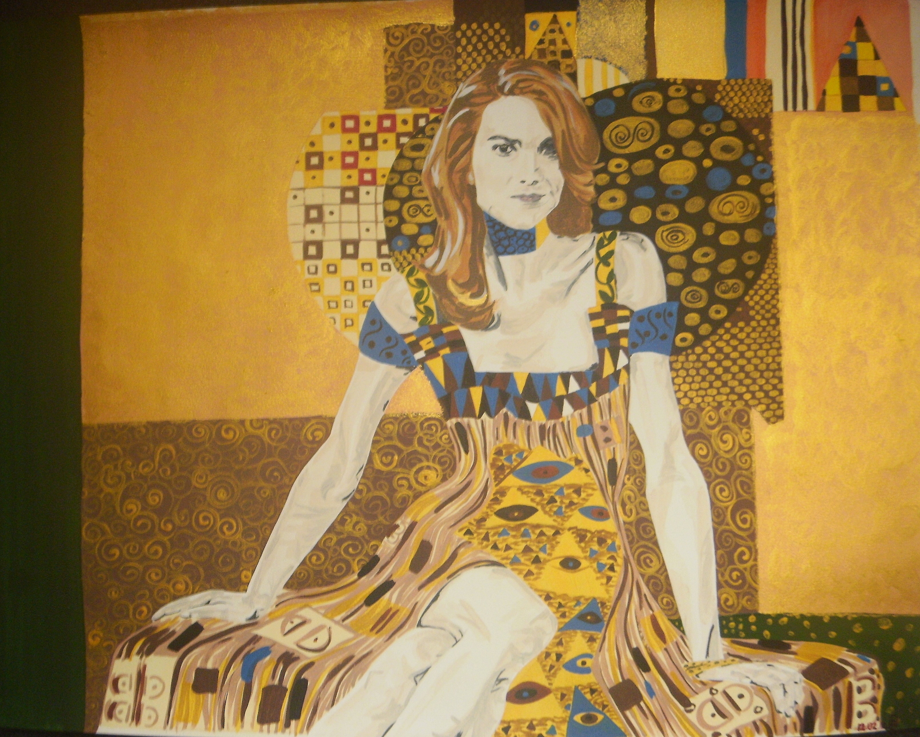 Gustav Klimt - Sara - Gustav Klimt Stranger Between Worlds , HD Wallpaper & Backgrounds