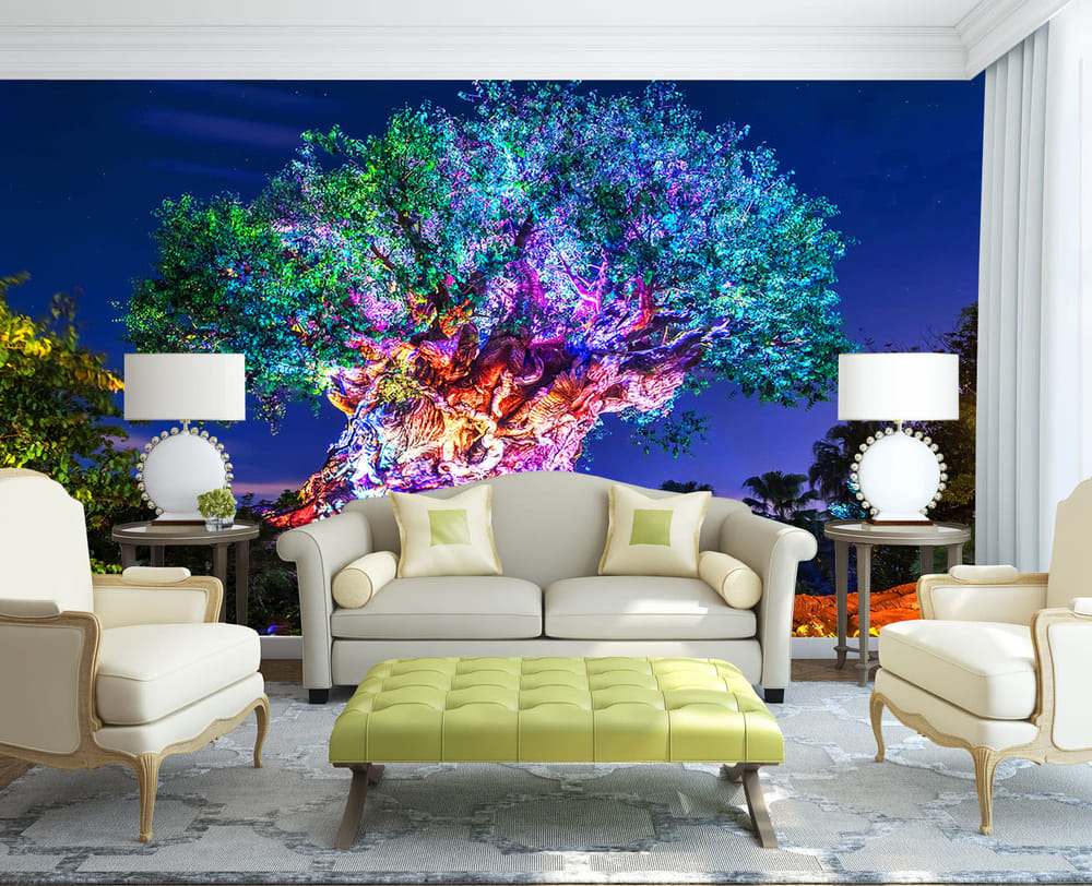 Tree Of Life Awakenings - Disney World Wall Mural , HD Wallpaper & Backgrounds
