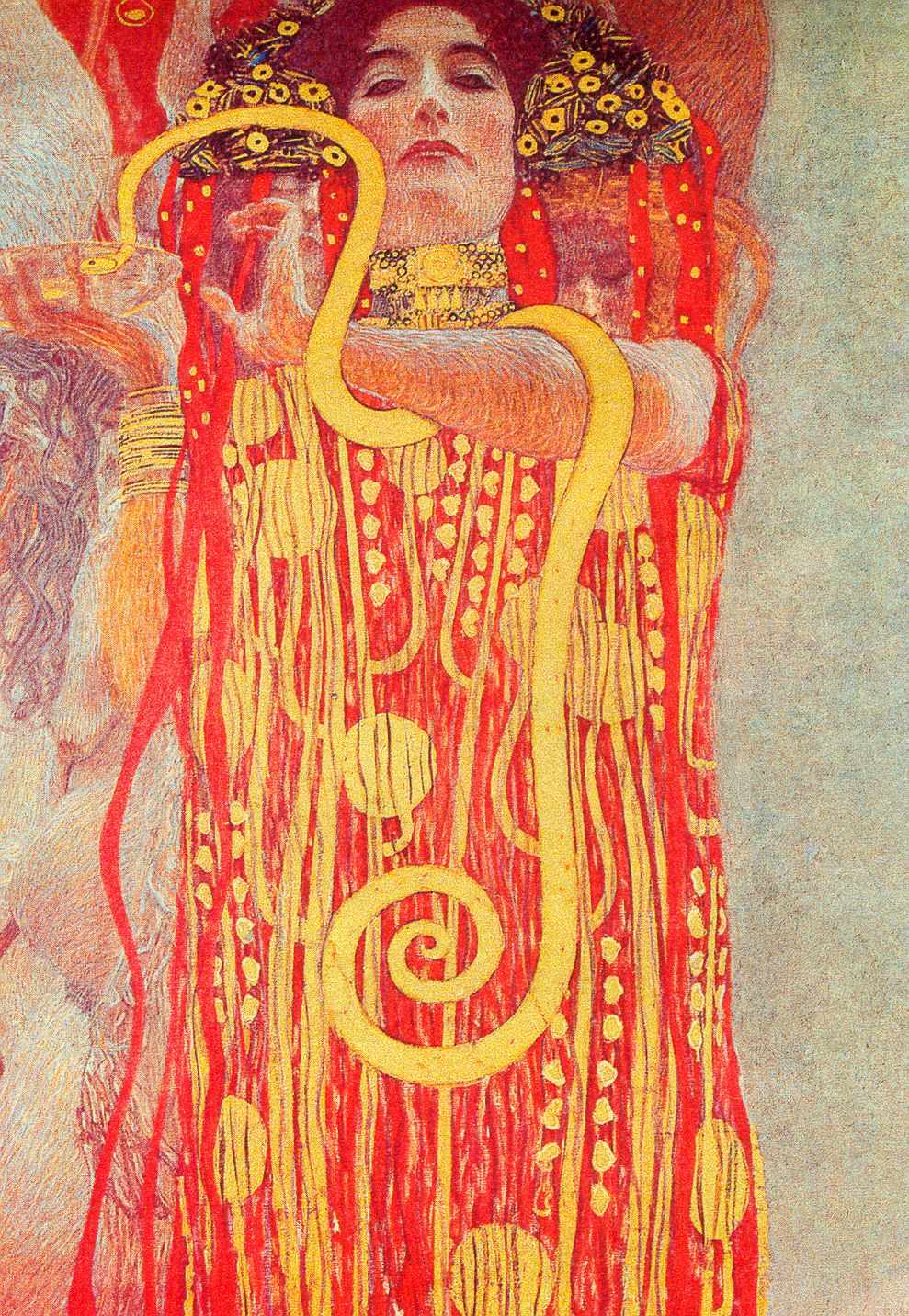 Gustav Klimt Medicine Painting , HD Wallpaper & Backgrounds