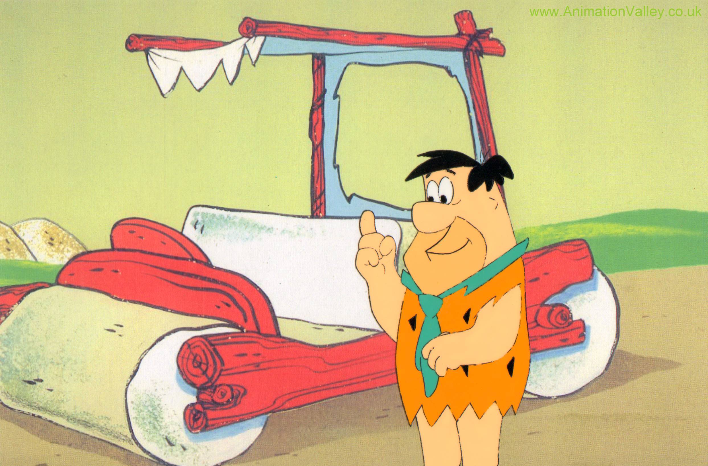 The Flintstones Images Fred Flintstone Production Cel - Fred Flintstone , HD Wallpaper & Backgrounds