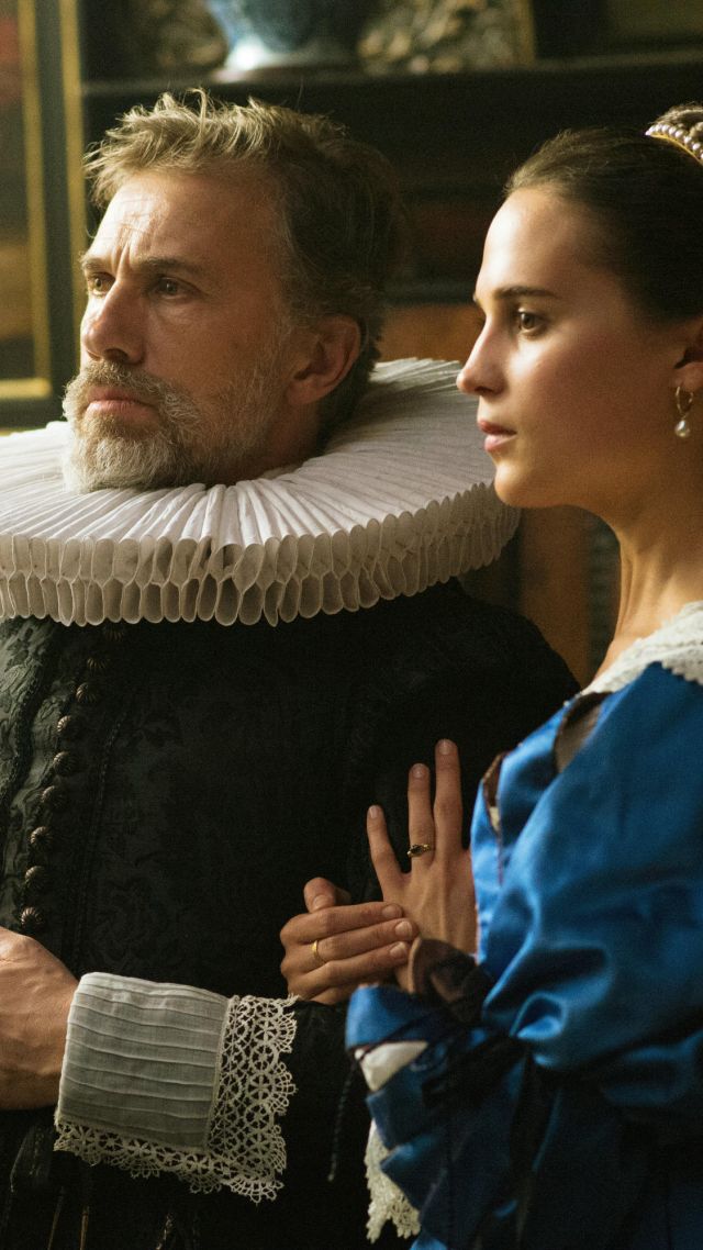 Alicia Vikander, Christoph Waltz, Best Movies - Tulip Fever Nudity , HD Wallpaper & Backgrounds