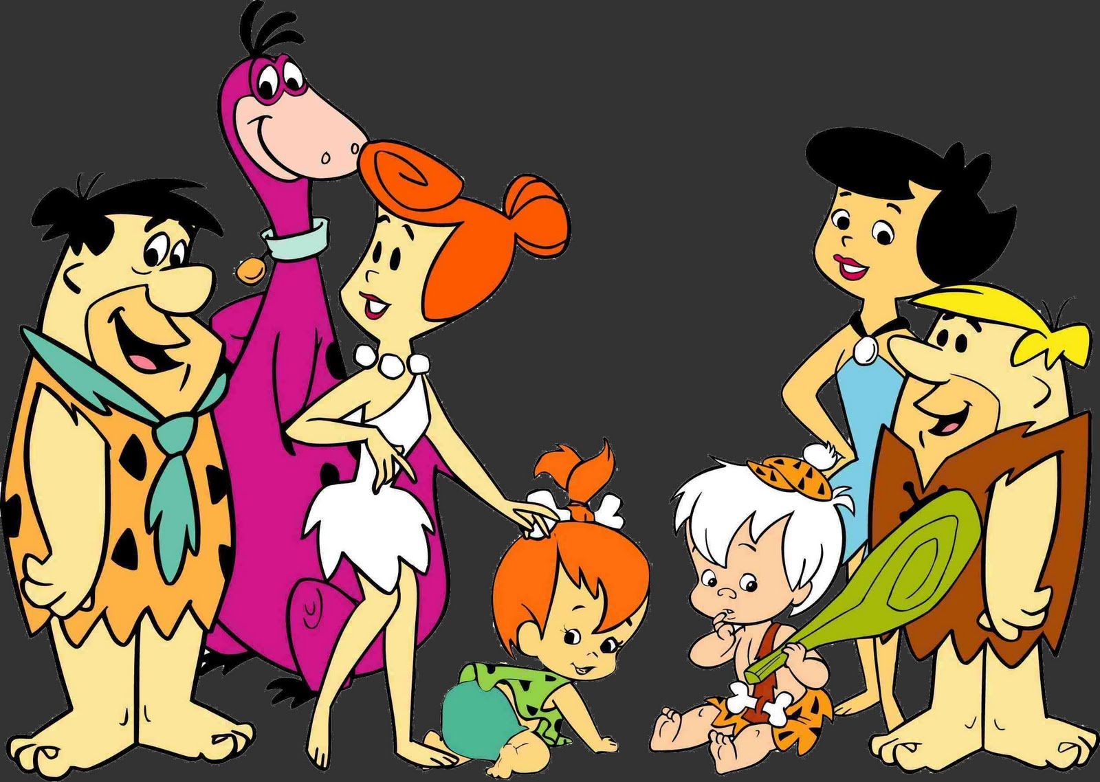 Fred Flintstone Hd Wallpapers - Famous Families On Tv Cartoons , HD Wallpaper & Backgrounds