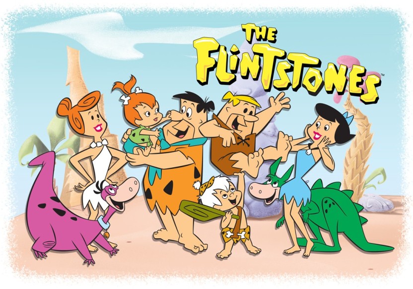 Family Paper Print - Hanna Barbera Flintstones , HD Wallpaper & Backgrounds