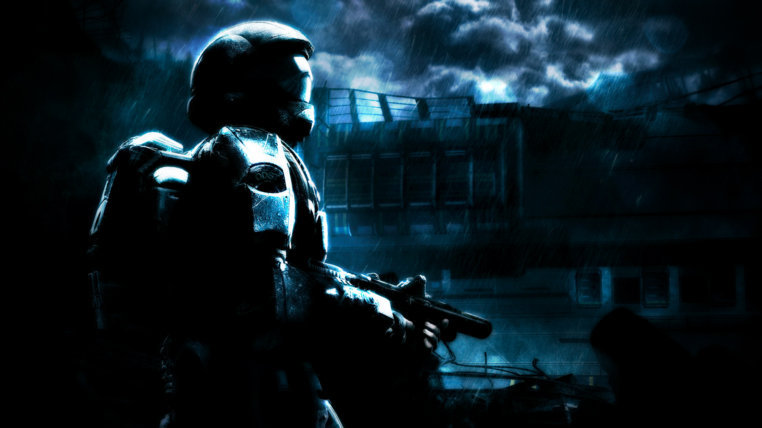 Hd Wallpaper - Halo 3 Odst , HD Wallpaper & Backgrounds