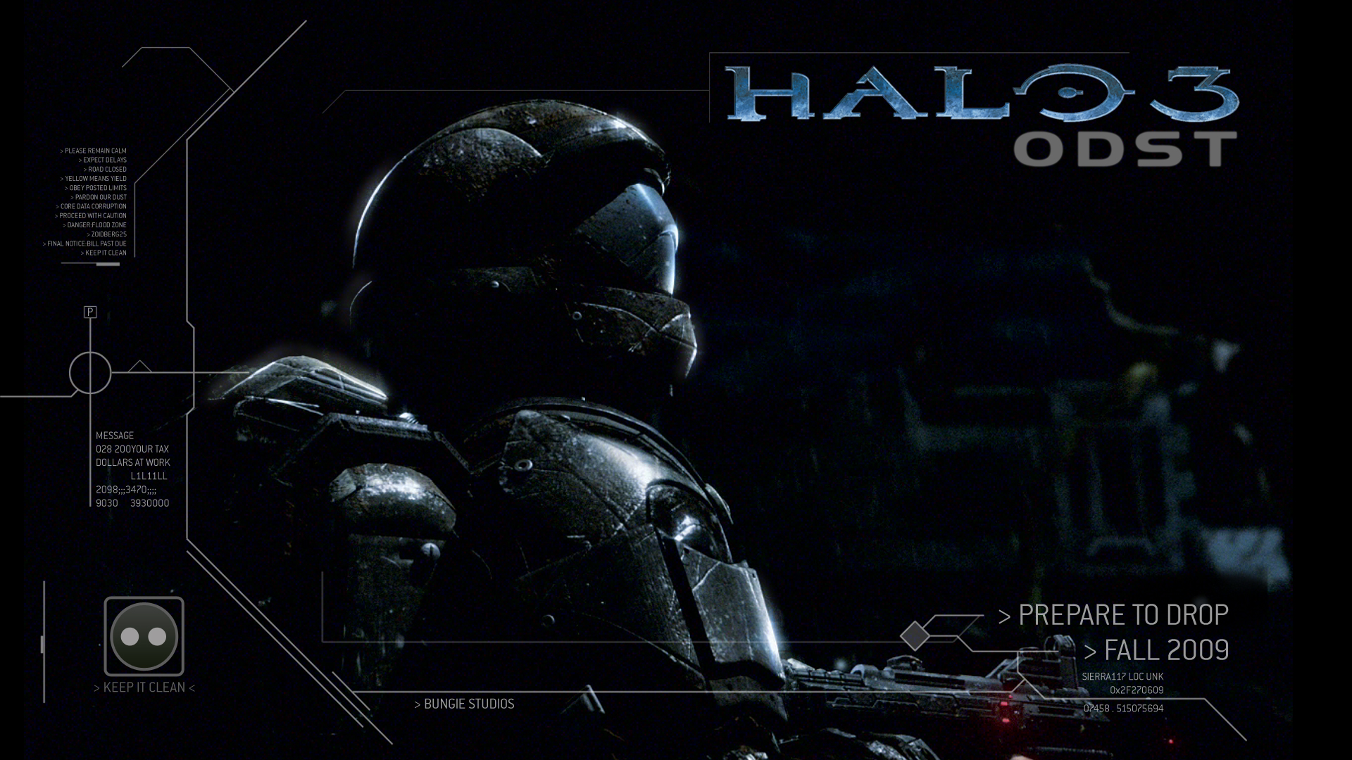 Wallpaper - Halo 3 Odst Gifs , HD Wallpaper & Backgrounds