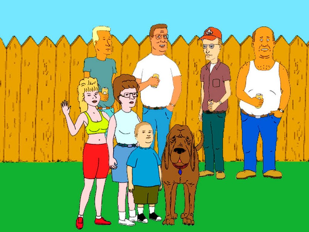King Of The Hill Cartoon Wallpapers - American Comedy Cartoon Series , HD Wallpaper & Backgrounds