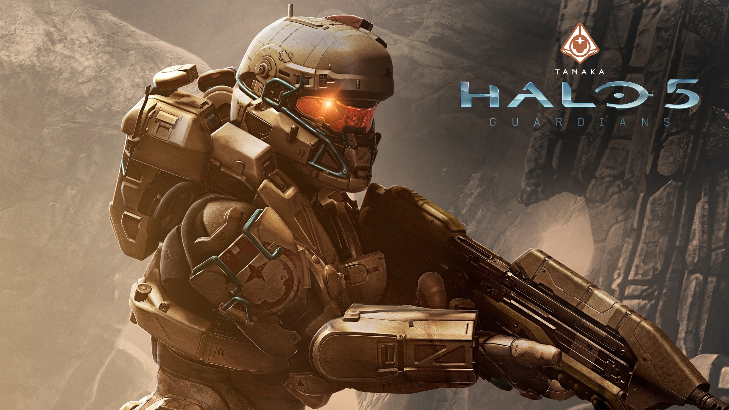 Machine Gun, Holly Tanaka Wallpaper - Halo 5 Tanaka , HD Wallpaper & Backgrounds