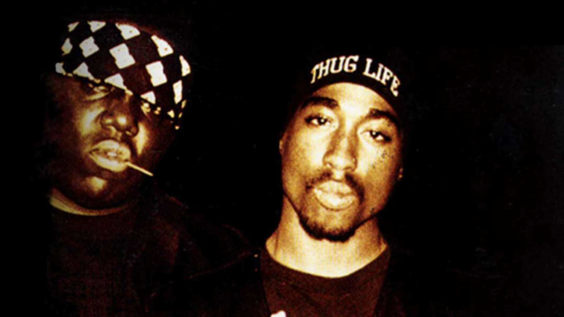Rap Wallpapers - 2pac And Biggie , HD Wallpaper & Backgrounds