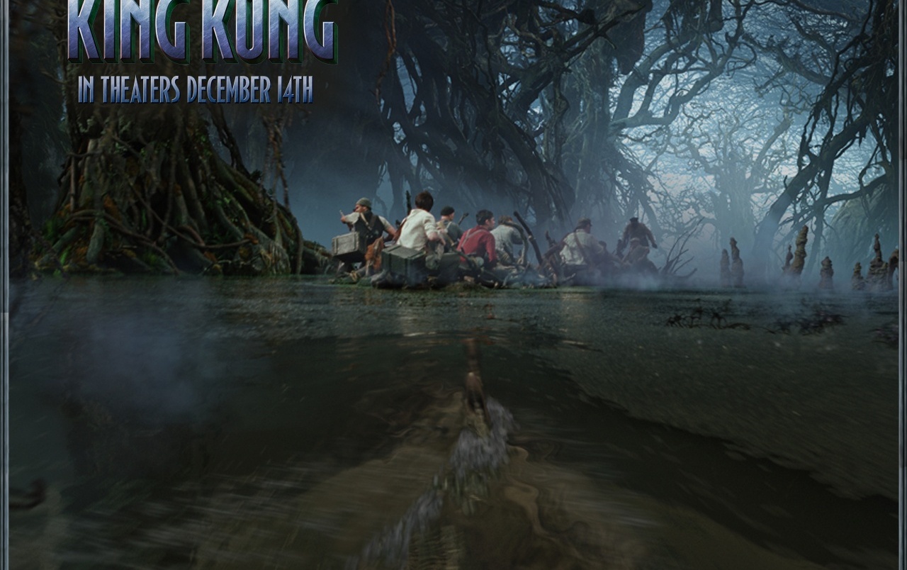 King Kong Wallpapers - Peter Jackson's King Kong Swamp , HD Wallpaper & Backgrounds