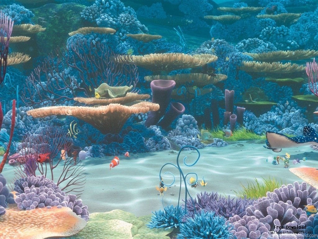 31 Finding Nemo Wallpaper Backgrounds Desktop Wallpapers - Finding Nemo Ocean , HD Wallpaper & Backgrounds